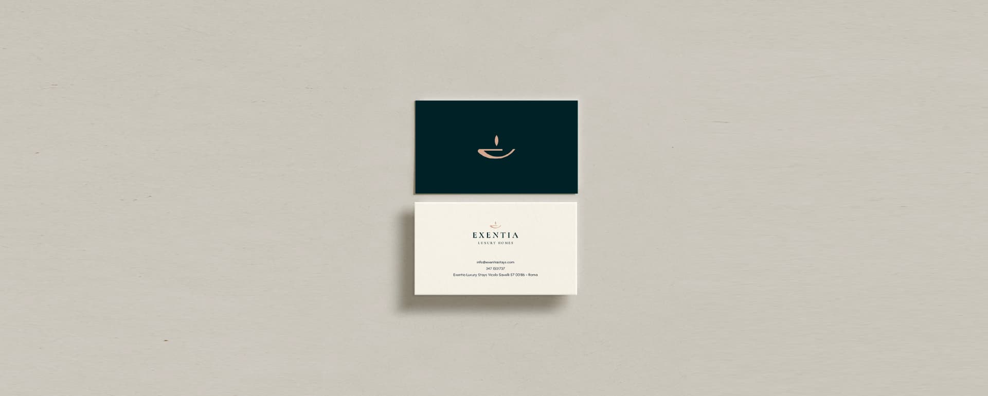 Exentia Luxury Stays — brand identity, image 12