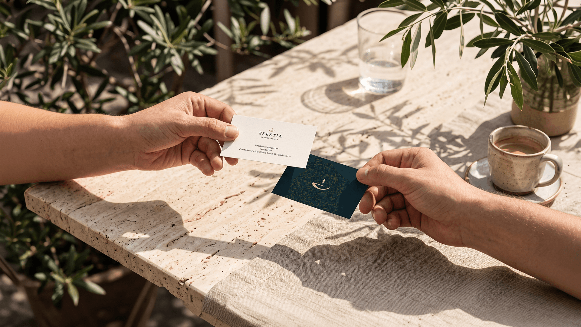 Exentia Luxury Stays — brand identity, image 14