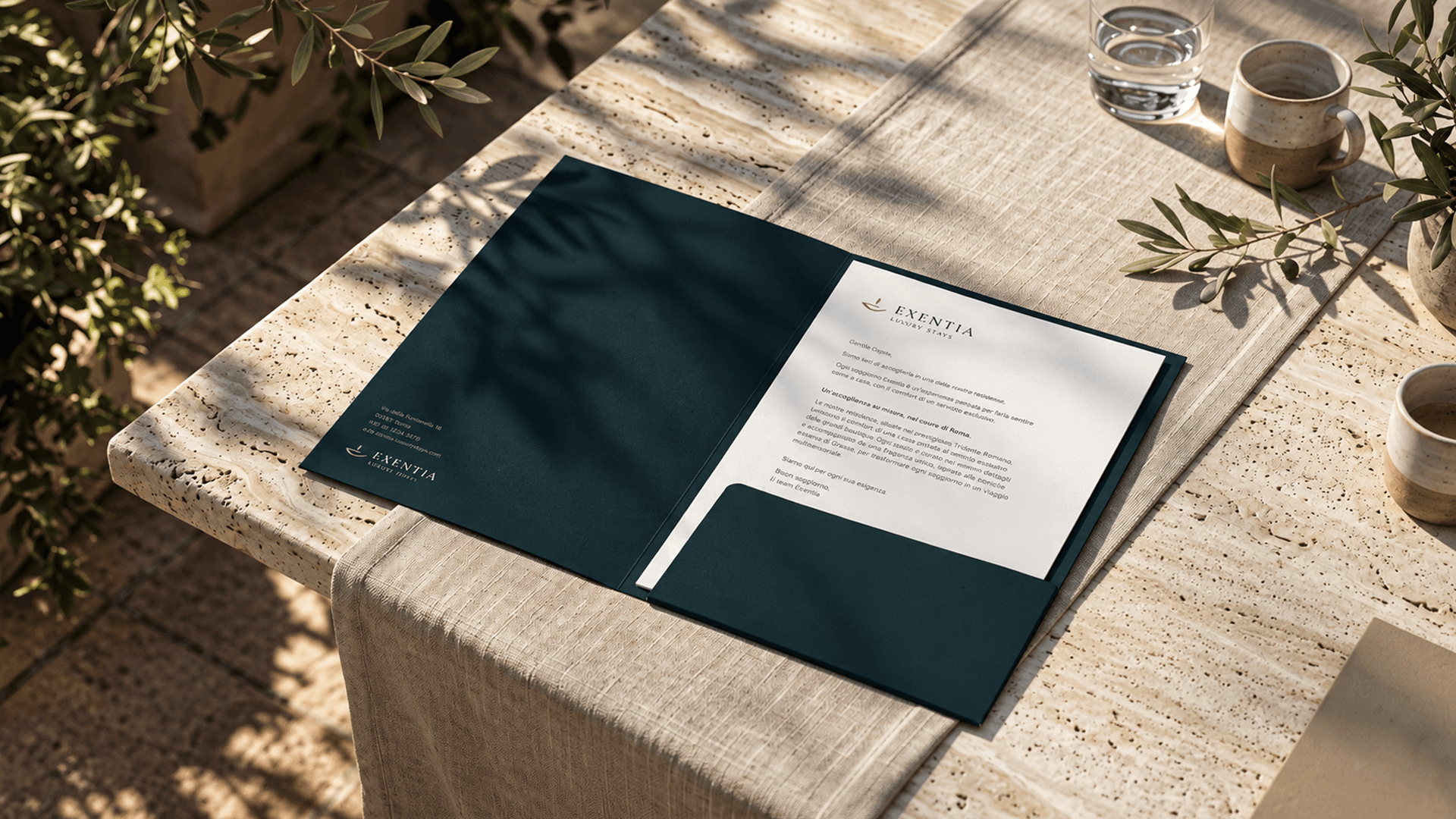 Exentia Luxury Stays — brand identity, image 18